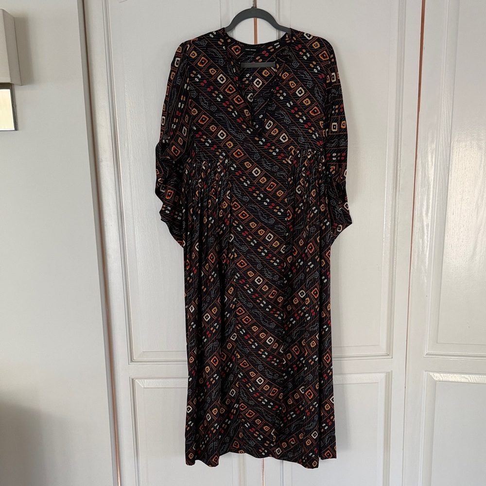 Isabel Marant Colorful Silk Dress - SZ 38 (or 6)